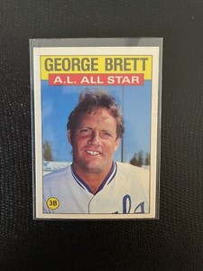1986 Topps Tiffany George Brett AL All Star #714
