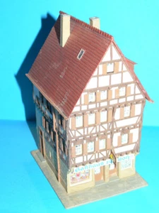 Kibri - Fachwerkhaus - Gasthaus zur Post - 1/87 H0 - gebaut - aus Anlagenabbau - - Bild 1 von 9