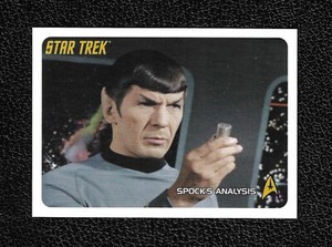 2006 Rittenhouse STAR TREK TOS 40th Anniversary #320 Spock's Analysis