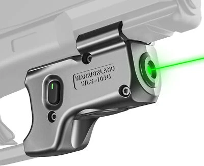 Green Laser Sight Fit Glock 17/19 Gen 3-5,Glock 23/31/32 Gen 3-4&Glock19X/44/45 - Image 1 of 4