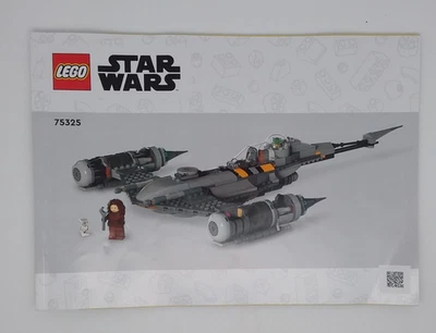 Lego 75325 The Mandalorian's N-1 Starfighter with Manual Only - Image 1 of 2
