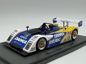 SPARK 1:43 RILEY&SCOTT OLDSMOBILE MK.III 24H LE MANS 1996 #19 "DANKA" DNF SCRS09 - Foto 1 di 7