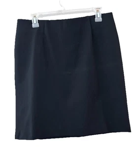 J Jill Pencil Skirt NWT Sz M Black Officecore Dark Academia Corpcore - Picture 1 of 5