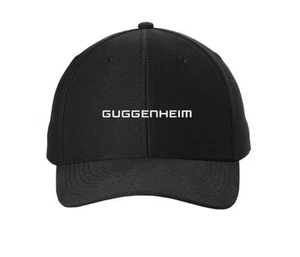 New 100% Authentic Guggenheim Partners Baseball Hat / Cap Black Embroidered - Imagen 1 de 1