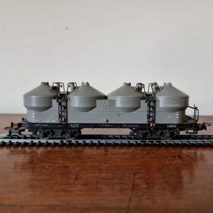 Fleischmann 1492 Silo Wagon DB Rn.358001 HO Gauge Bogie Freight Wagon  - Picture 1 of 10