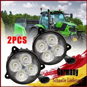 LED Arbeitsscheinwerfer 47376469 12V ECE R10 für Fendt Scania Deutz Claas Agco - Bild 1 von 6
