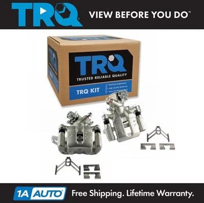 Par de pinzas de freno de disco traseras TRQ NUEVO para Honda Civic Acura ILX Foto 1 de 4