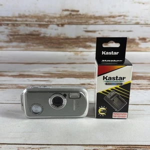 Cámara digital Pentax Optio WP 5MP impermeable zoom 3x con batería y cargador - Imagen 1 de 6