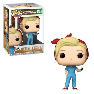 Funko 1146 Leslie Knope Rosie Remachadora Parques Rec Amy Poehler NUEVO Caja Menor Dings - Imagen 1 de 15