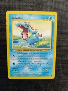 Pokémon - Totodile - 81/111 - PRIMA EDIZIONE Set Neo Genesis - ITA - A15 - Imagen 1 de 4