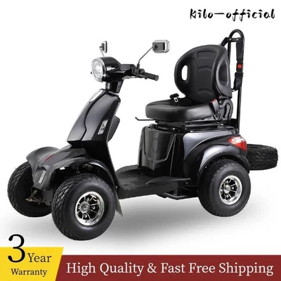 Electric Golf Mobility Scooter Four Wheel Travel 1000W 60V 20AH - Image 1 of 4
