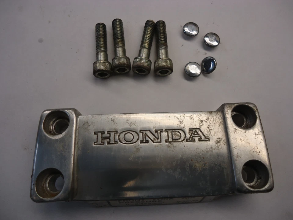 HONDA SHADOW VT700 1984-1985 MANILLAR MANILLAR ABRAZADERA SOPORTE SUPERIOR SUPERIOR VT 700 Foto 1 de 4