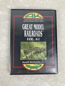 Great Model Railroads Vol 61 DVD Harold Werthwein Parte 2 Producción Allen Keller - Imagen 1 de 3