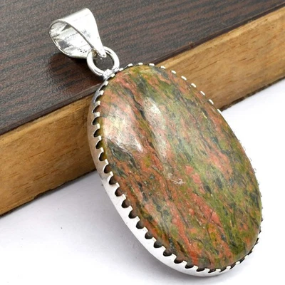 Unakite Ethnische Handgemachte Anhänger Schmuck 1" P 1453 - Bild 1 von 4