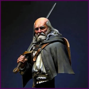 1/12 Templer, Die Kreuzzüge, Resin Modell Figur Büste, GK, Historisches Thema - Bild 1 von 24