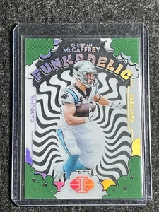 MINT GREEN ACETATE Christian McCaffrey 2022 Illusions Funkadelic PANTHERS 49ERS - Picture 1 of 2