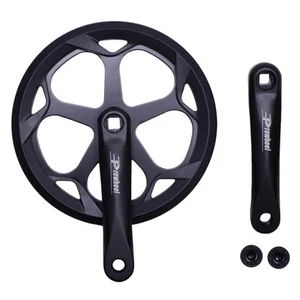 152MM/160MM/165MM/170MM/175MM Bike Crankset,46T/48T/52T Steel Chainring Bike ... - Picture 1 of 9