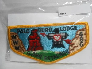 O.A. LODGE 486 PALO DURO LODGE LARGE FLAP (TEXAS) B883 - Picture 1 of 1