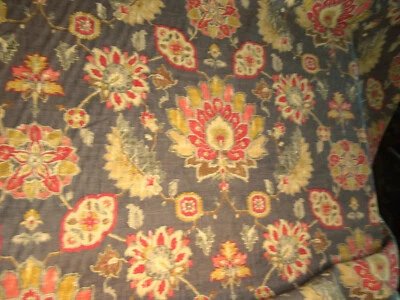 "Tela Covington Andora en Cindersmoke 3 3/4 yardas X 54"" mezcla de lino/rayón" Foto 1 de 4