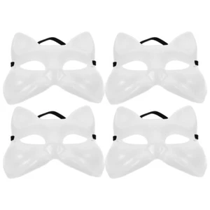 4 Pcs Fuchs Fräulein Tierische Partybevorzugung Malen Sie Ihre Eigene - Afbeelding 1 van 12
