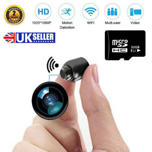 HD 1080P Mini Spy Camera Hidden HD Micro Home Security Night Vision Motion Cam
