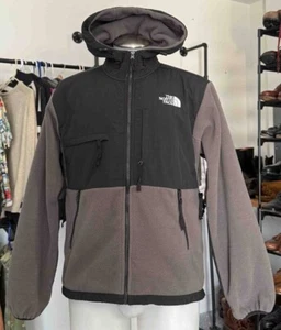 NORTH FACE DENALI FLEECE JACKET WITH HOOD / HOODIE MEN SZ MED - Picture 1 of 5