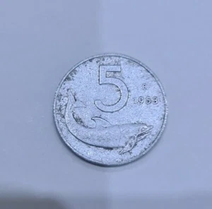 Münze 5 Lire 1953 Italienische Republik!!!Selten - Bild 1 von 2