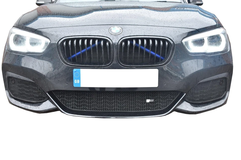 Zunsport Compatible con BMW M140i - Juego Parrilla Delantera - Acabado Plateado (2016 -) Foto 1 de 1