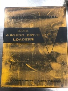 Case 4 Wheel Drive Loader Service Manual W7 - Picture 1 of 5