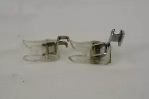 High & low Shank plastic Sewing Machine Foot Fits most Older machines - Picture 1 of 2