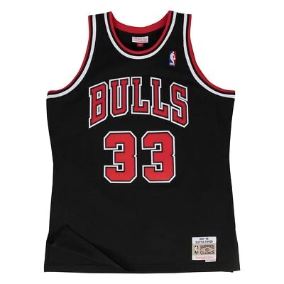 Mens Mitchell & Ness NBA Swingman Alternate Jersey Bulls 1997 Scottie Pippen - Image 1 of 2