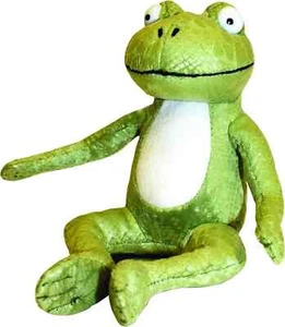 HABITACIÓN EN LA ESCOBA LA RANA 7" PELUCHE NUEVO PELUCHE JULIA DONALDSON GRAN REGALO - Imagen 1 de 3