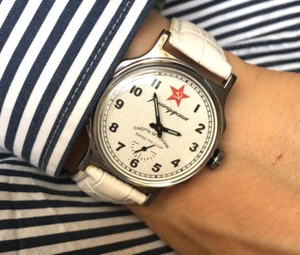 Komandirskie Soviet Watch Pobeda Men's watch Vintage - Picture 1 of 24