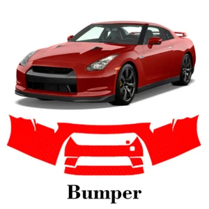 Front bumper PreCut PPF Paint Protection Film For Nissan GTR 2008-2011 - Picture 1 of 6
