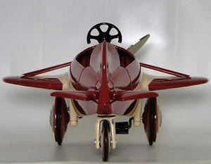 Pedal Car Plane WW2 Metal Ford Aircraft P51 Mustang 1967 "Too Small to Ride-On" - Picture 1 of 6