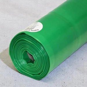 Polythene Green Check barrier Vapour Control Layer Membrane 250MU 50m x 2.7m - Picture 1 of 2