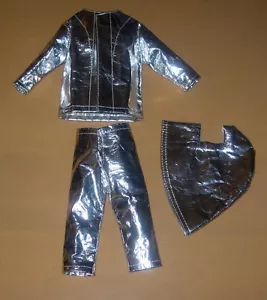 TUTA HASBRO GI JOE ACTION PILOT CRASH CREW FOIL C. 1970 HONG KONG NO VISO - Foto 1 di 3