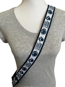 Penn State Purse Strap 46" Grad alum Gift 4 her mom stocking stuff Nittany Lion - Picture 1 of 1