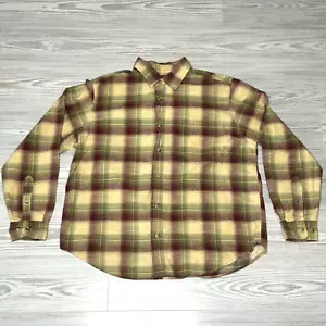 Guide & Outfitter Herren großbraun langarm geknöpftes Herrenhemd kariertes Muster - Bild 1 von 7