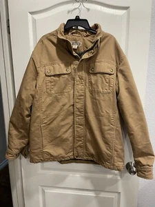 Brown Insulated Gentleman's Mens Duluth Trading Co. jacket XL 85406 - Picture 1 of 5