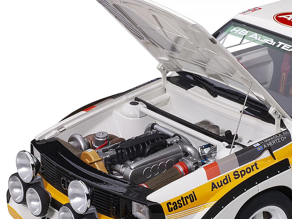 Audi Sport Quattro S1 #6 H. Mikkola Monte Carlo 1986 1/18 by Autoart - Image 1 of 4