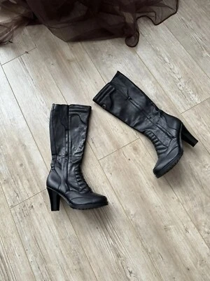 Botas de motociclista BELSTAFF de cuero alto 37 para mujer Foto 1 de 4