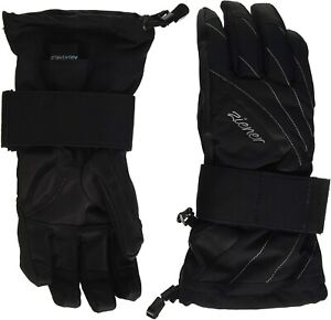 ZIENER Womens Gloves Milana Solid Black Size 6.5 801723