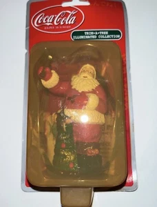 Coca-Cola Trim A Tree Illuminated Collection Santa Claus - Picture 1 of 1