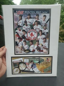 2005 Boston Redsox 8x10 Team Photo With Add On Photo - Bild 1 von 2