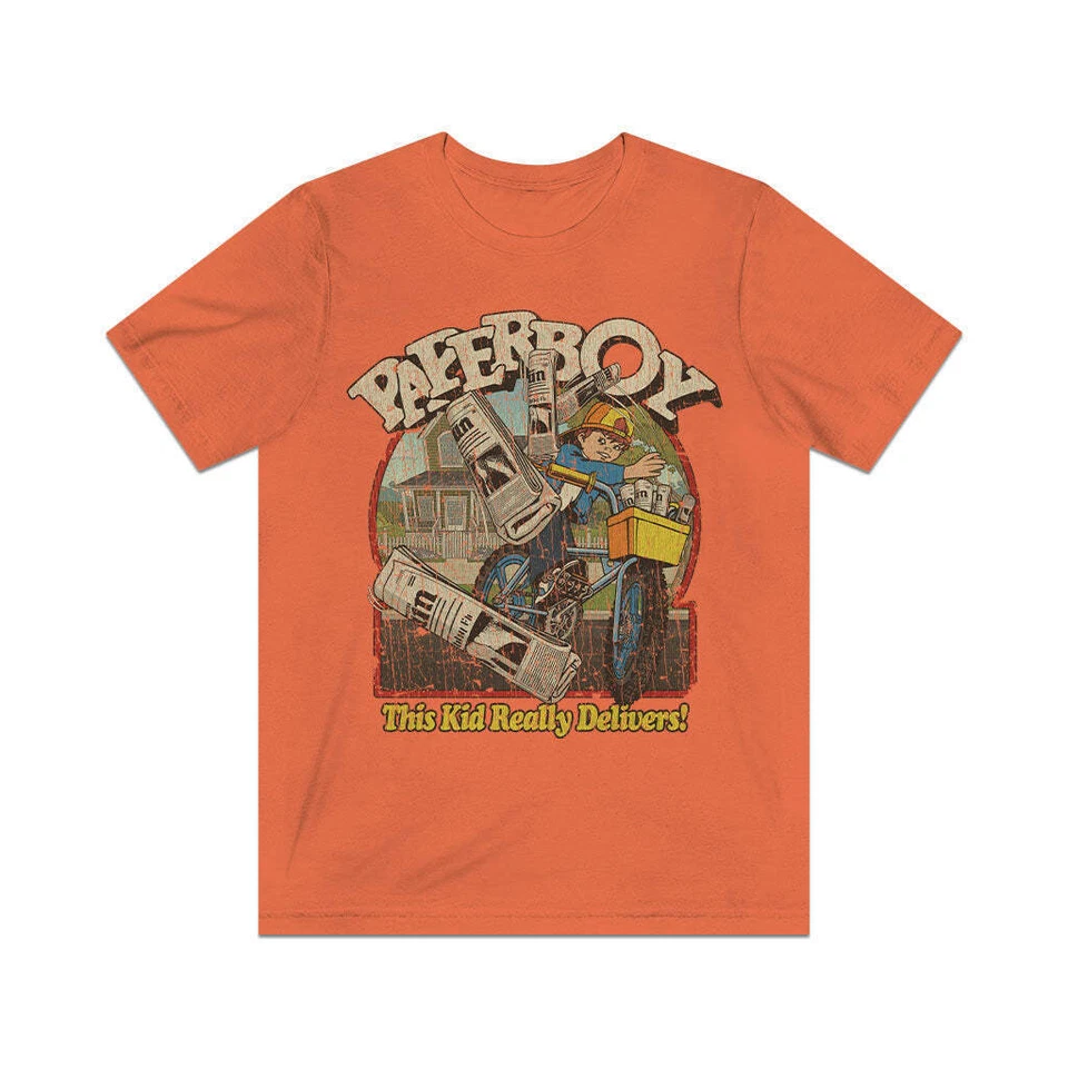 Paperboy Arcade 1985 Vintage Men's T-Shirt - Image 1 of 4