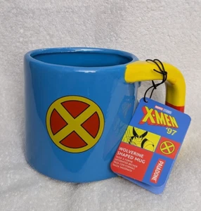 Official Licensed Marvel X-Men '97 "WOLVERINE" Ceramic Shaped Mug By Paladone  - Picture 1 of 3