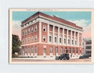 Postcard Elks Club NJ USA - Picture 1 of 2