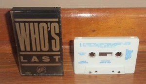 THE WHO-Who's Last-1984 Live Album-MCA Cassette MCAC2-8018-1st Issue SUPERB! - Picture 1 of 6