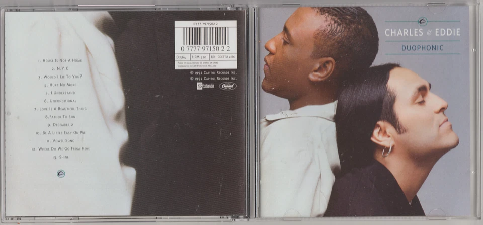 CD „Charles & Eddie - Duophonic“ von 1992 - Bild 1 von 2